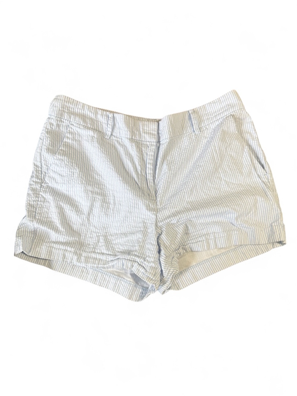 Classic LOFT Women's Shorts in Light Blue Stripe